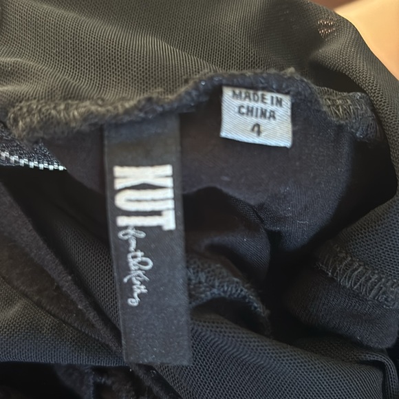 KUT from the Kloth | Black lace & Mesh dress - Picture 12 of 15